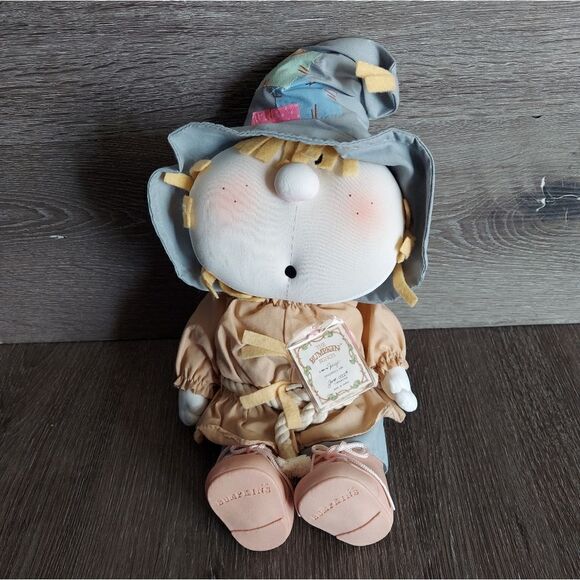VINTAGE 1984 "THE BUMPKIN BUNCH" -PATCHES- BY FABRIZIO PLUSH DOLL W/TAG - Picture 1 of 6